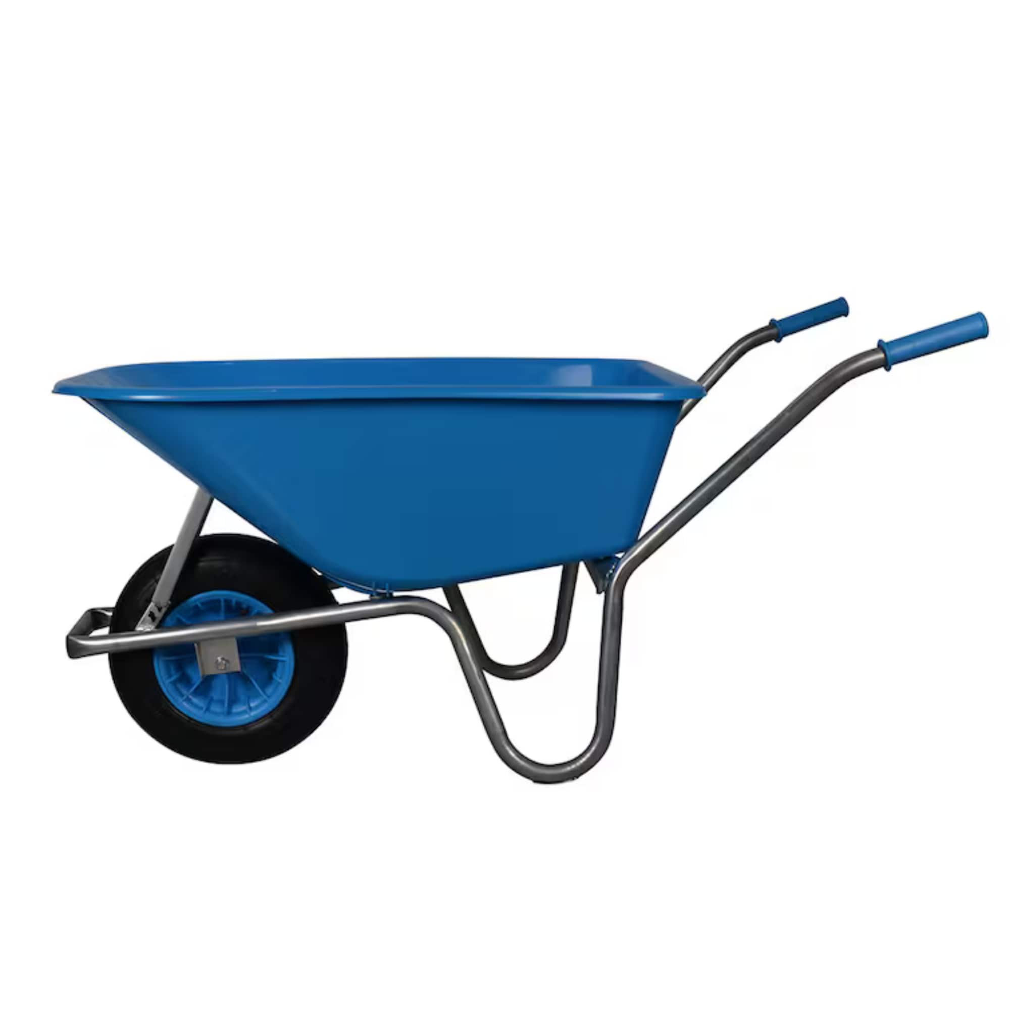 Blå skottkärra 100 liter