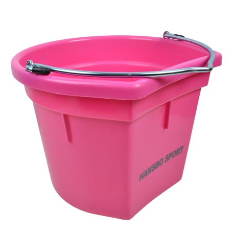 Hink m. flat sida 20 l - Rosa