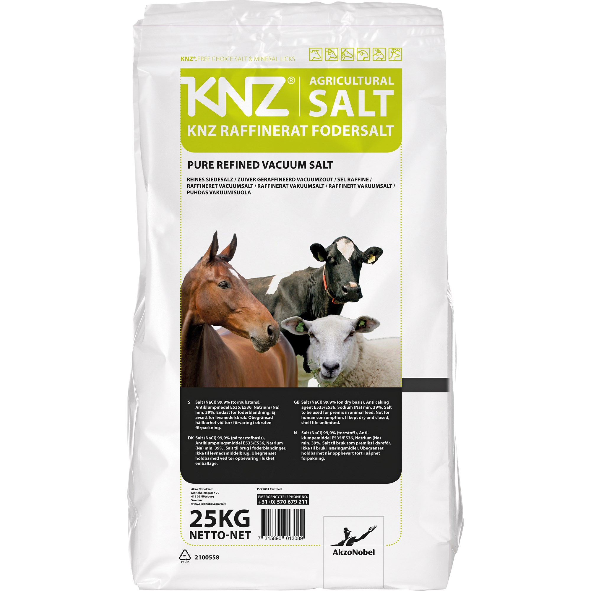 Löst salt - 25 kg