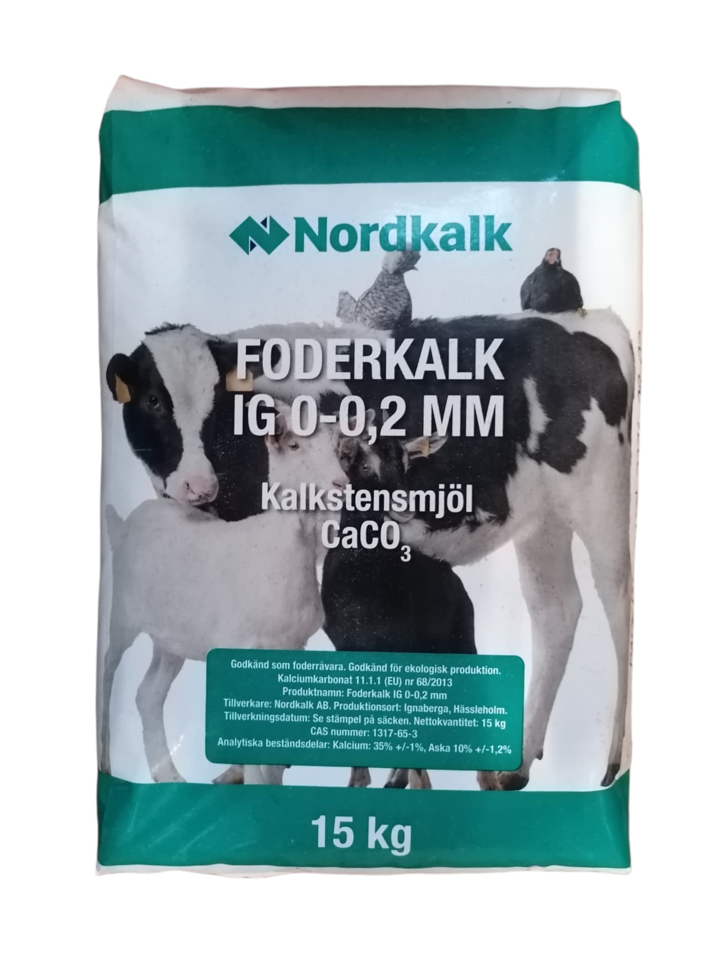 Foderkalk - 15 kg