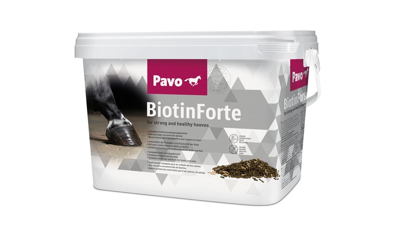 Biotin Forte 3 kg, från Pavo. Hogsta Ridsport.