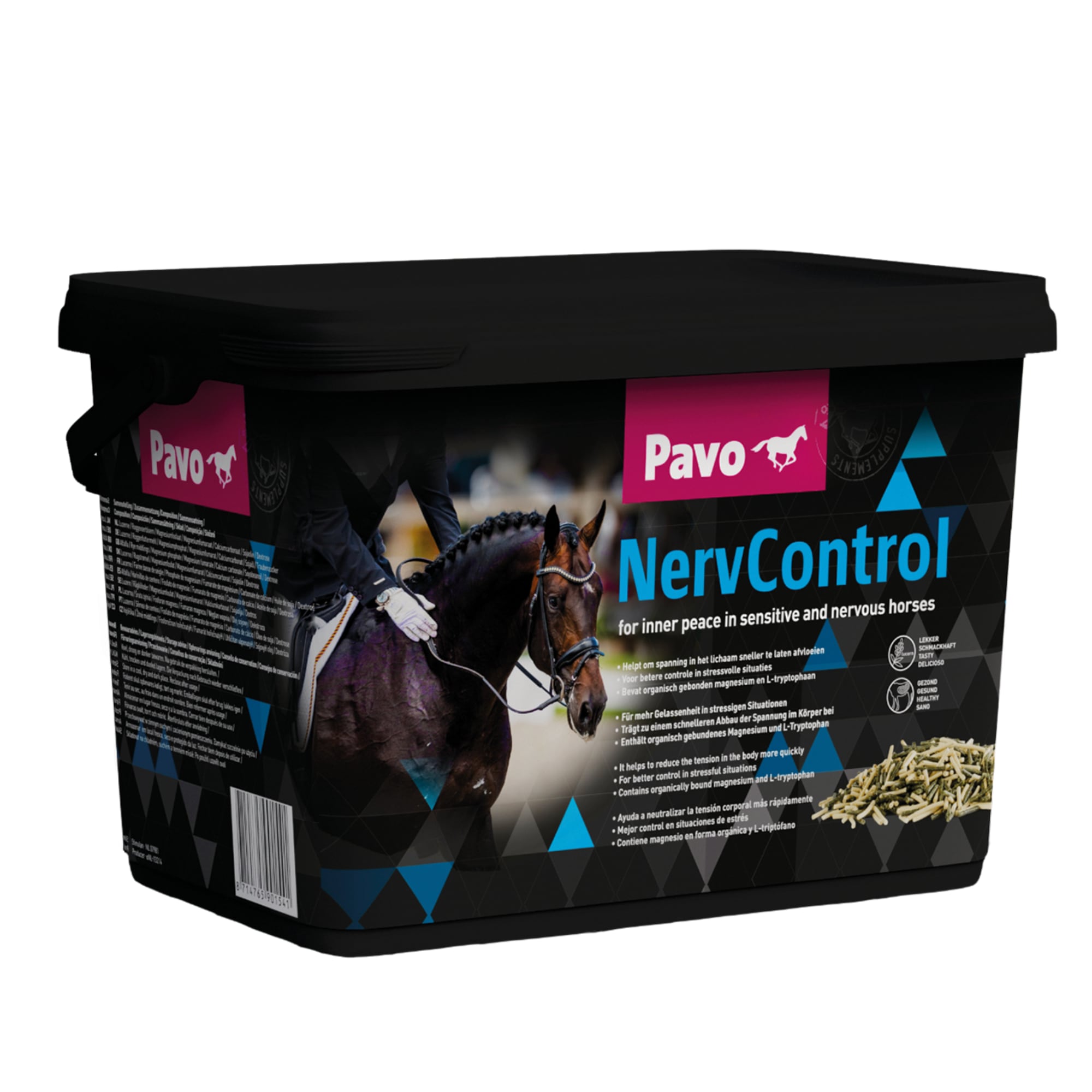 Pavo NervControl 3 kg - lugnande tillskott för häst