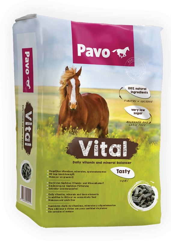 Pavo Vital, 20 kg säck. Hogsta Foderbutik.