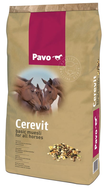 Pavo Cerevit 15 kg säck. Hogsta Foderbutik