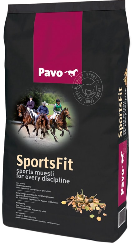 Pavo Sports Fit 15 kg säck. Hogsta Foderbutik.