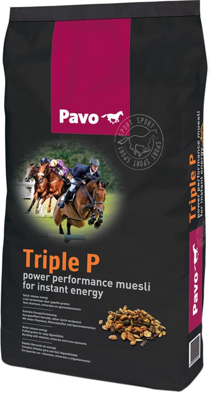 Pavo Triple P 15 kg säck. Hogsta Foderbutik.