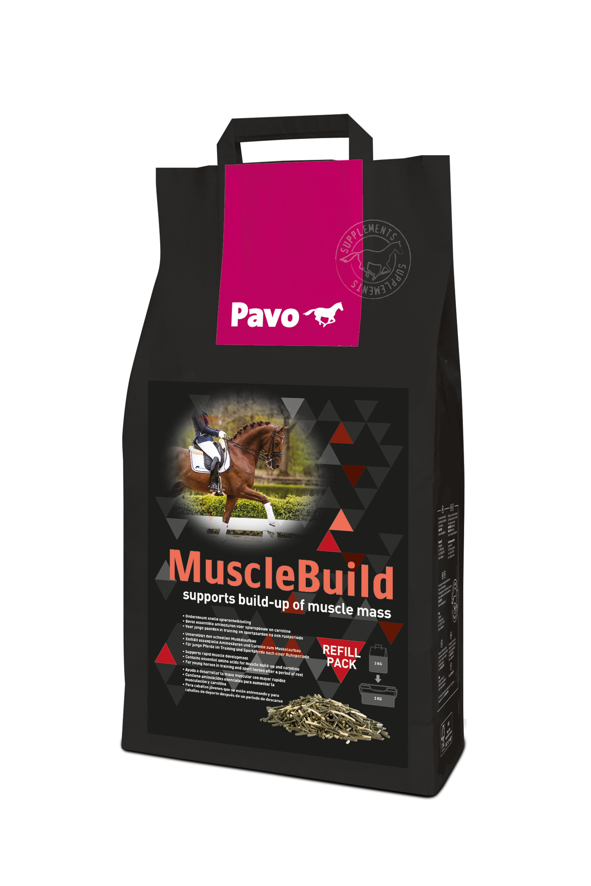 Pavo Muscle Build Refill 3 kg