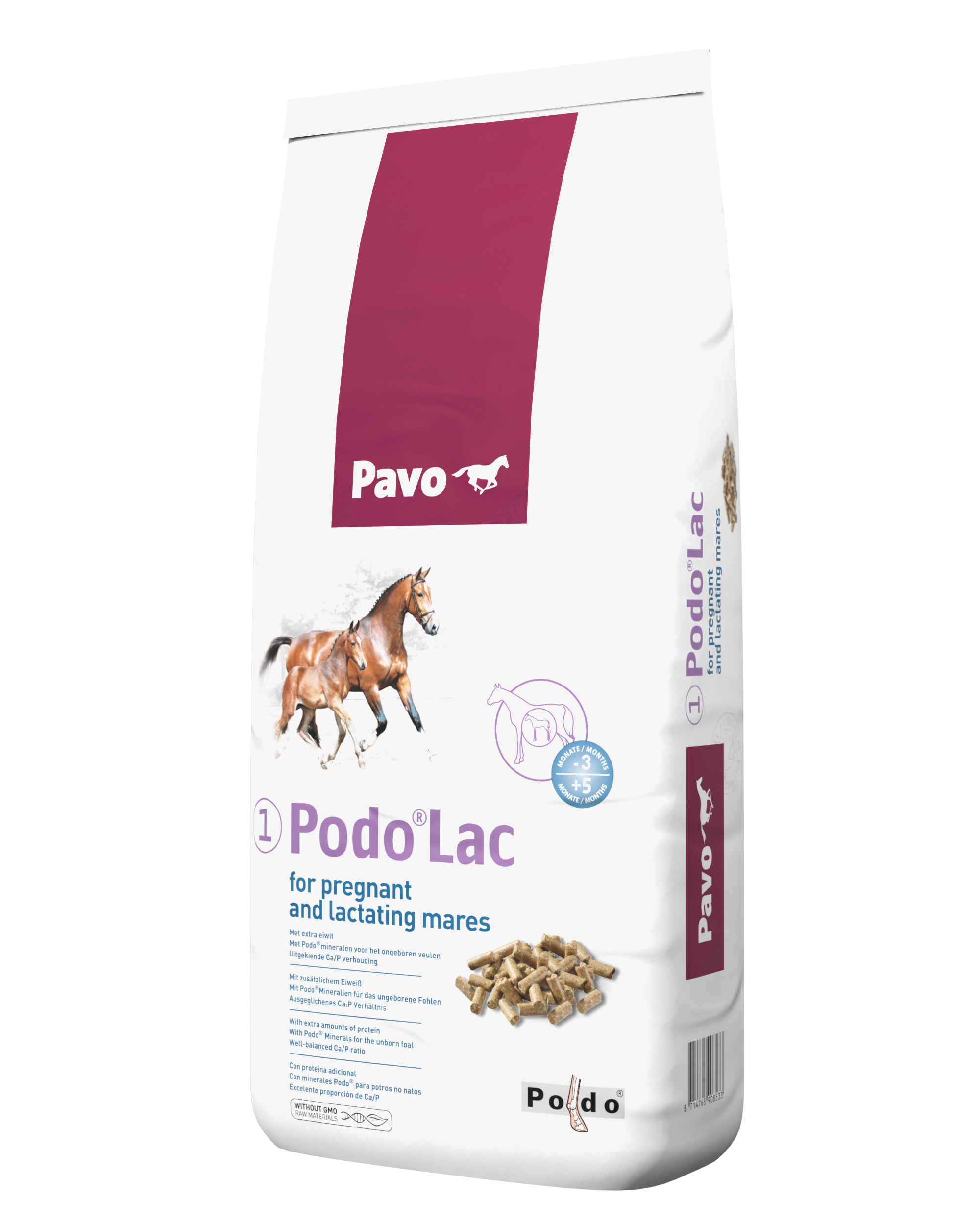 Pavo Podo®Lac Muesli - 15 kg