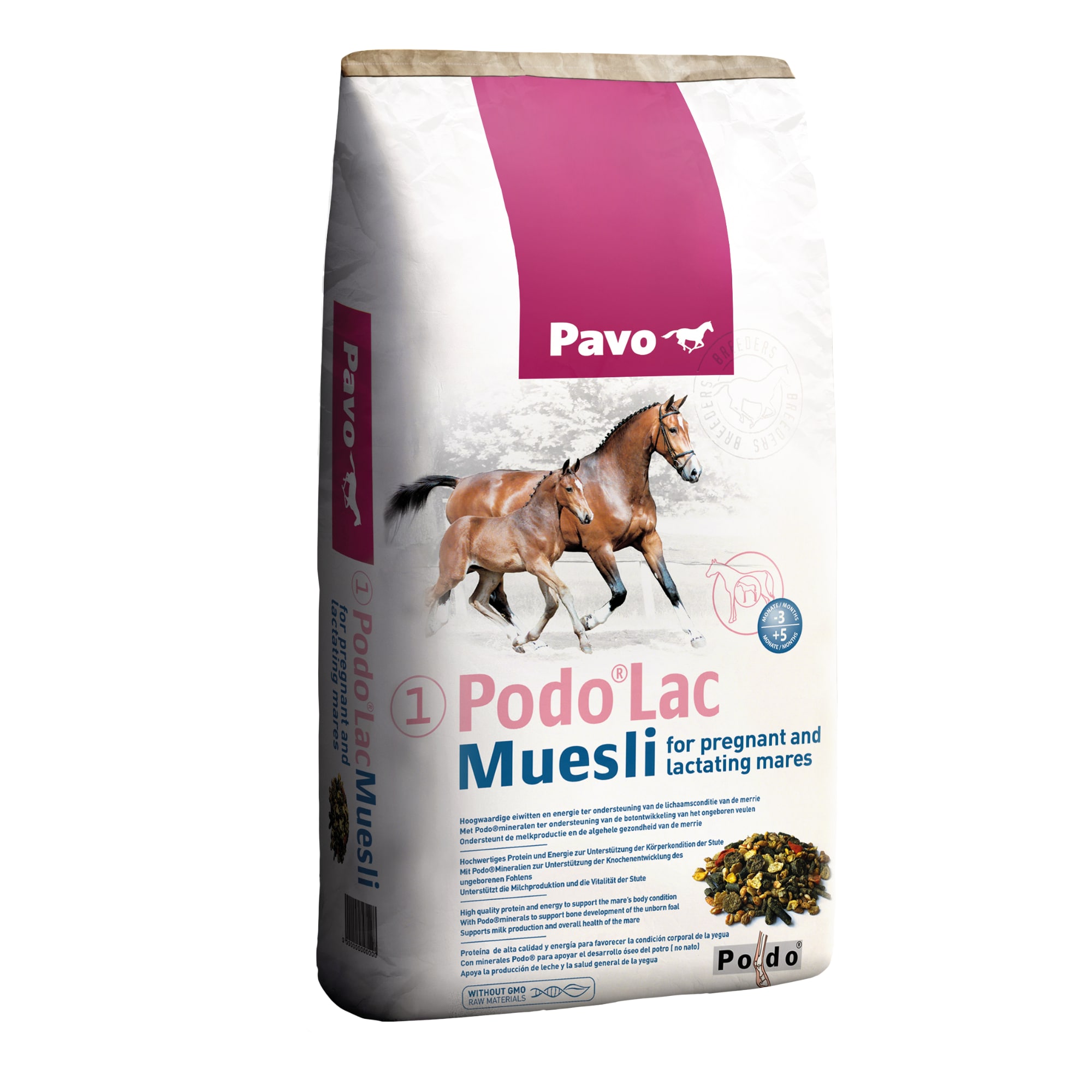 Pavo Podo®Lac Muesli - 15 kg