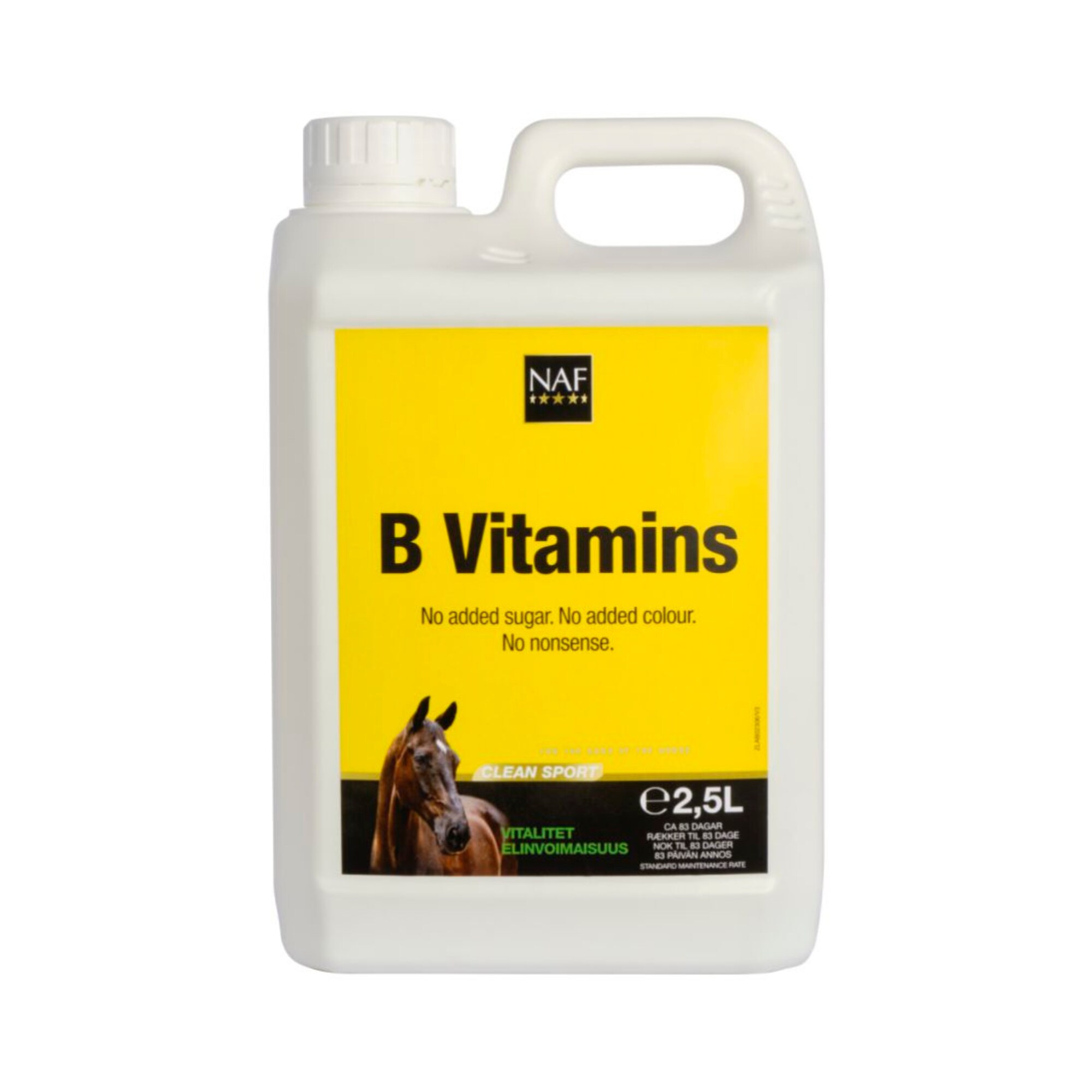 NAF B-vitaminer - 2,5 liter