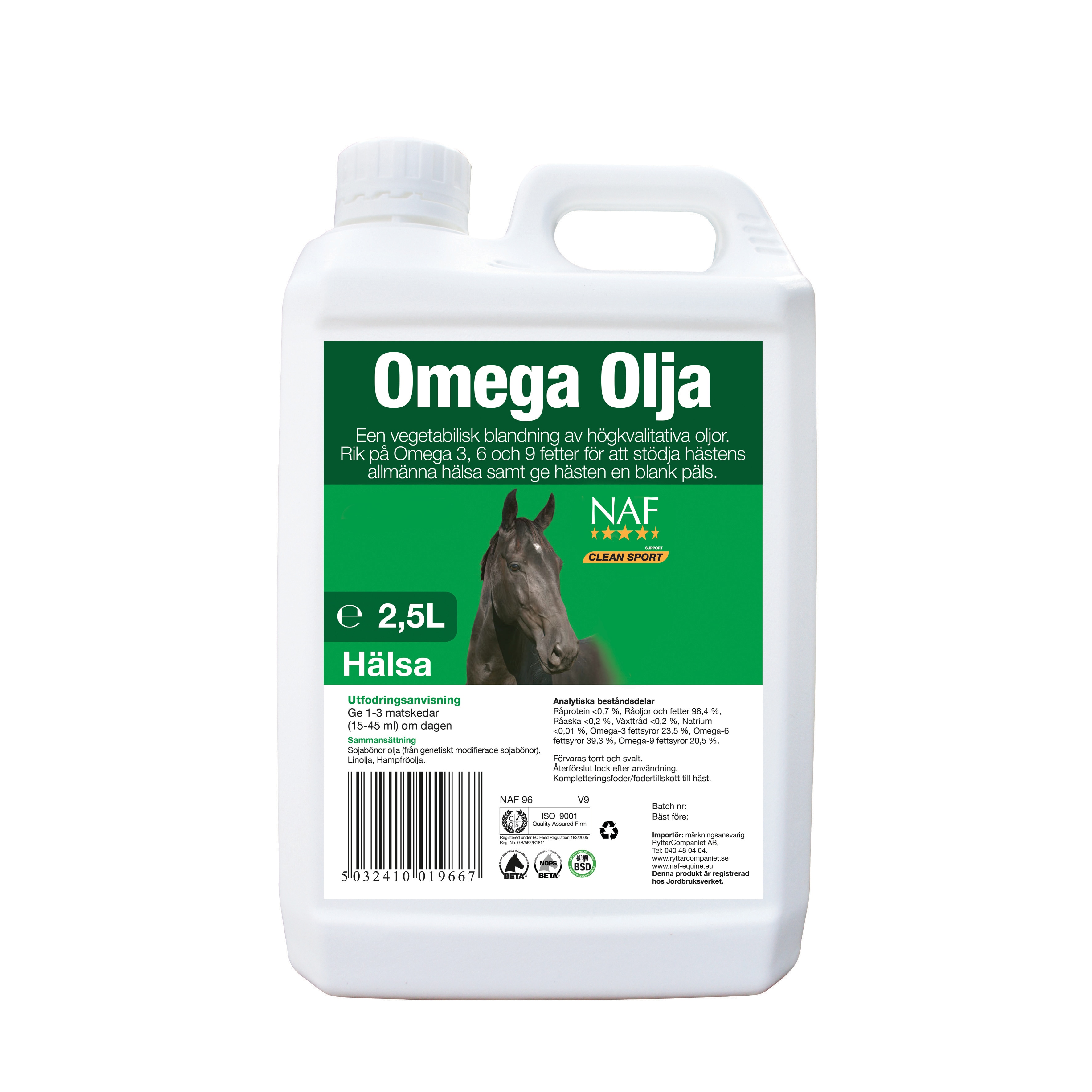 Omega Oil - 2,5 L