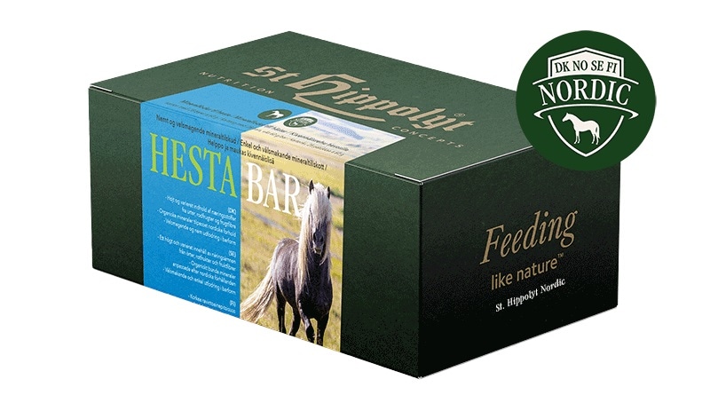 HestaBar vitamin- och mineralbar från St. Hippolyt
